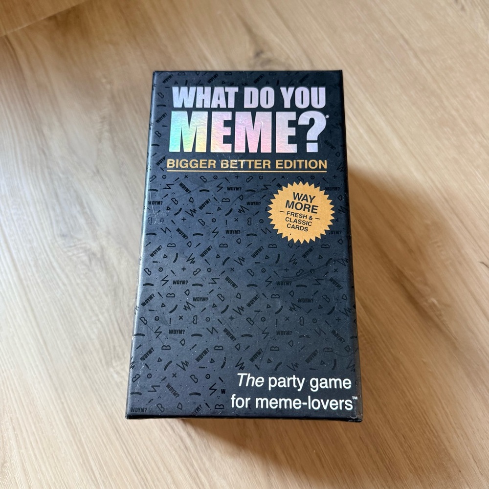 What Do You Meme Bigger Better Edition Party Game